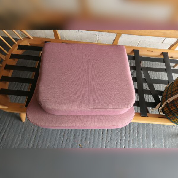 766 Chair in Ross Fabrics Perth Plain Plum SR 13682